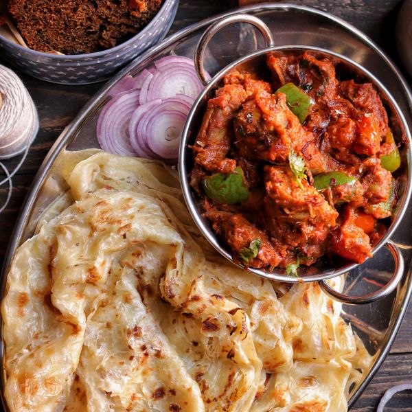 Malai Boti Paratha Roll